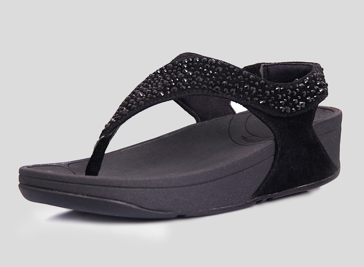 Fitflop Womens Suisei Black One Color S Styles Diamond Sandals
